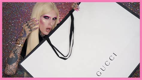 jeffree star gucci bag|GUCCI HAUL .